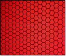 RED Diamond Grade Reflective Bright Safety Vinyl Sheet / 4