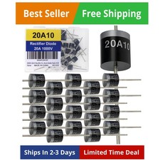 20A10 Diode Rectifier Diode 20pcs 20 Amp 20A 1000 Volt 1000V Electronic Silic... picture