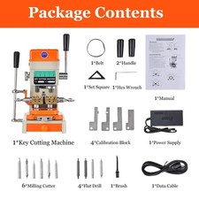 Key Cutting duplicating Machine Cutter Car Key Copier Locksmith Tools 110V picture