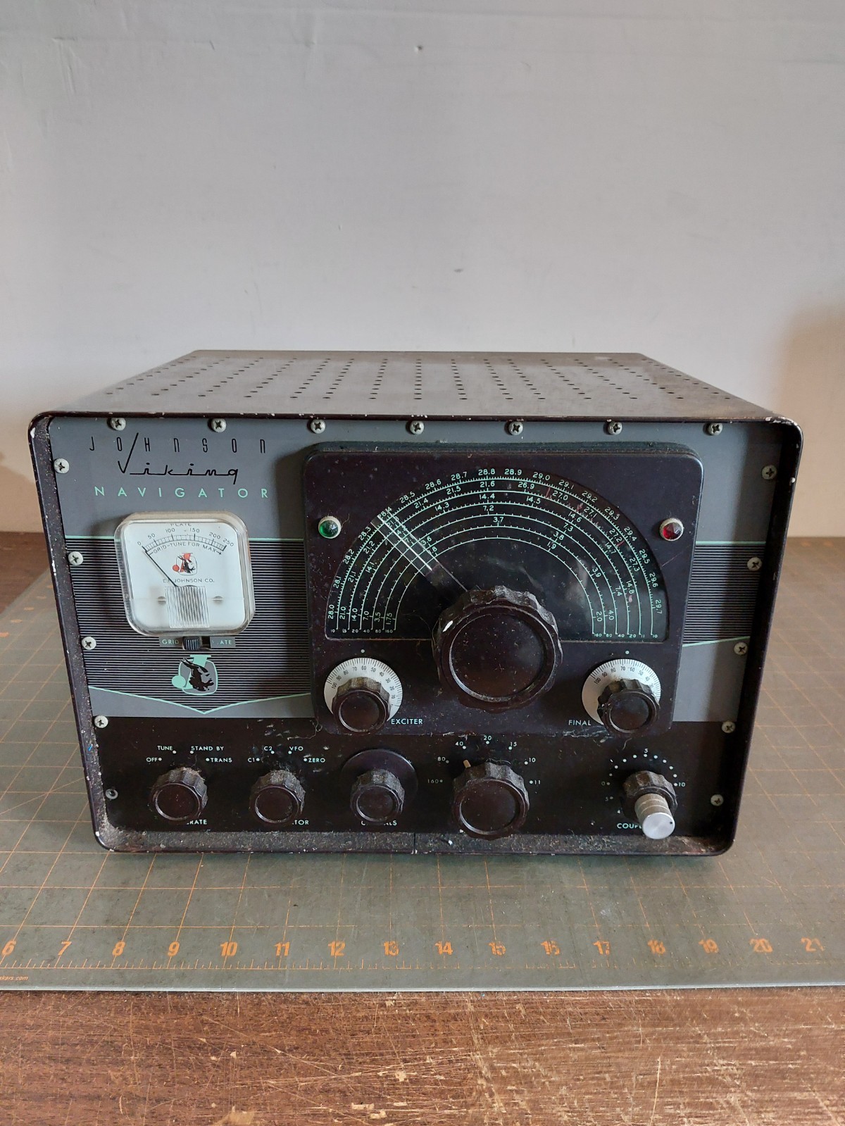 Johnson Viking Navigator Transmitter -untested No Cord Rattle inside Johnson Viking Navigator Transmitter -untested No Cord Rattle inside