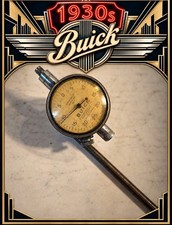 Vintage BUICK Standard Gage Co. Dial Indicator Gauge 1930s Machinist Collectible picture
