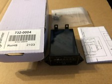 TRUMETER 732-0004 Hour Meter DC Quartz 2-Hole Rectangular picture