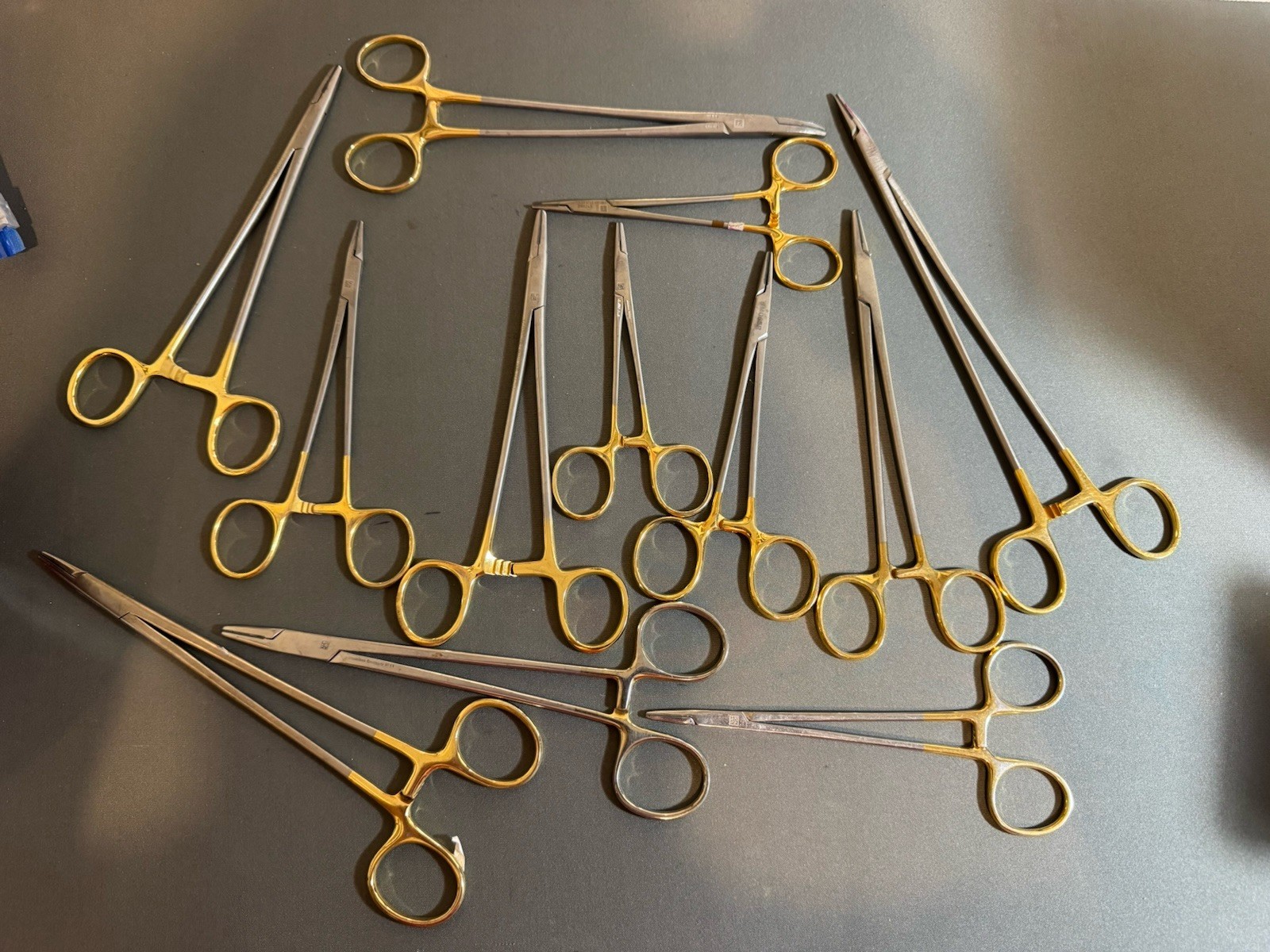 Bulk Lot of 12 Retired Forceps Surgical Instruments