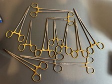Bulk Lot of 12 Retired Forceps Surgical Instruments picture