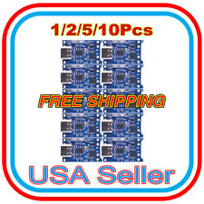 1-10PCS Type-C USB 5V 1A 18650 TP4056 Lithium Battery Charging Board Charger US picture