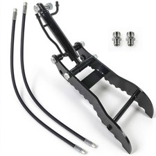 For 0.8-1.5T Mini Excavator Hydraulic Thumb, M14-M16 Adapters No L-Bracket picture