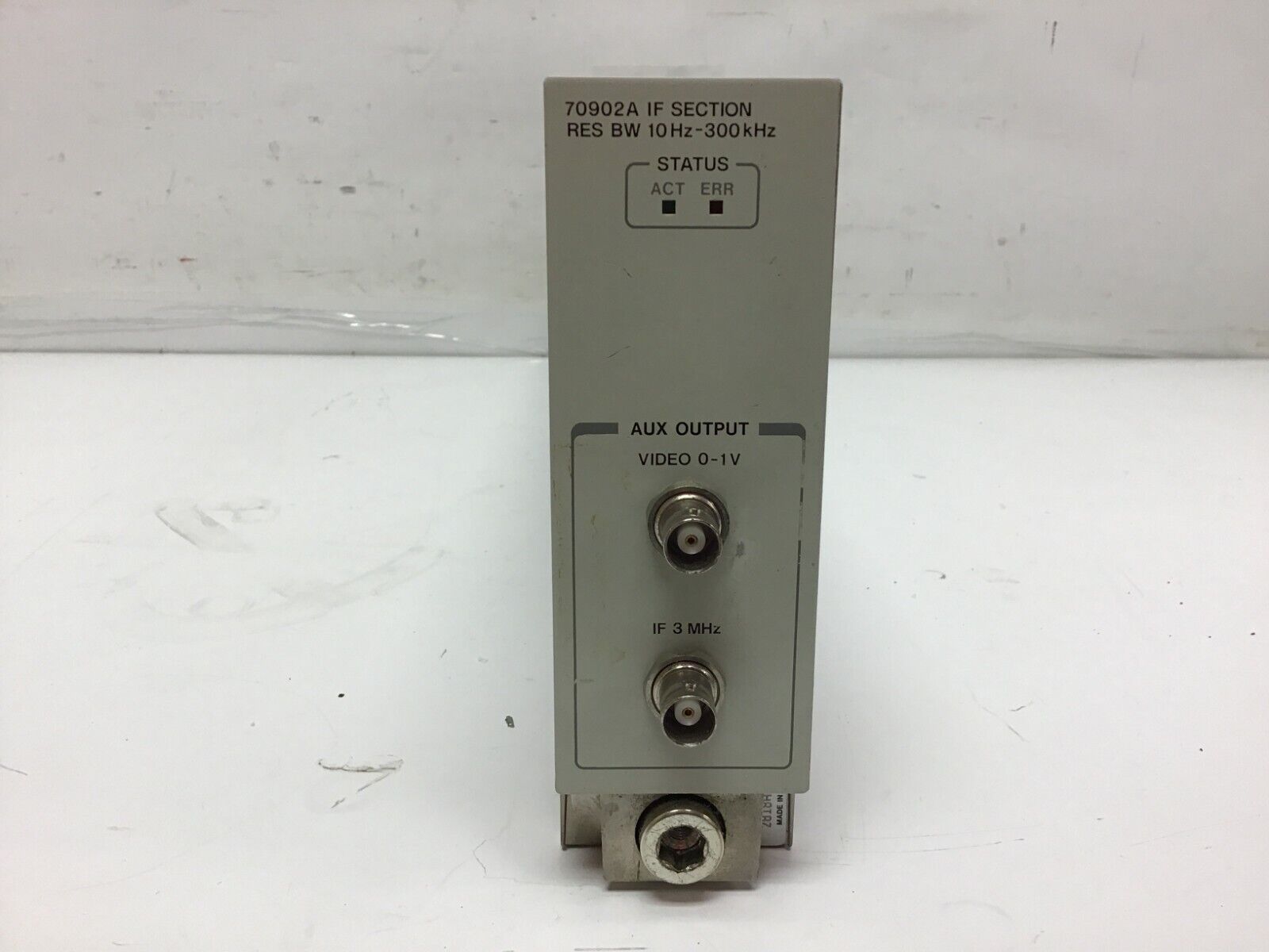 Hp Agilent 70902A IF Section 70000 Series Resolution Bandwidth TESTED