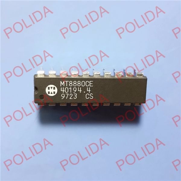 5PCS DTMF TRANSCEIVER IC MITEL DIP-20 MT8880CE 5PCS DTMF TRANSCEIVER IC MITEL DIP-20 MT8880CE