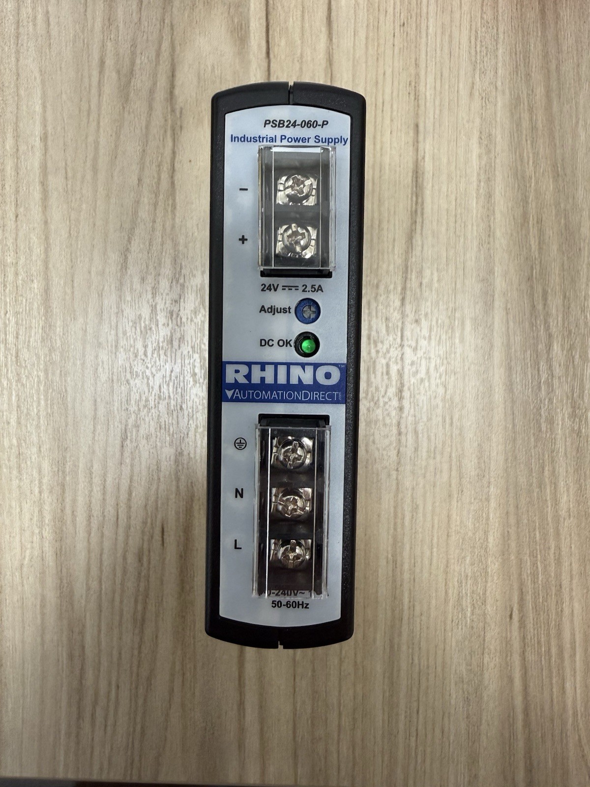 Rhino Automation Direct 24V Power Supply PSB24-060-P NEW Rhino Automation Direct 24V Power Supply PSB24-060-P NEW