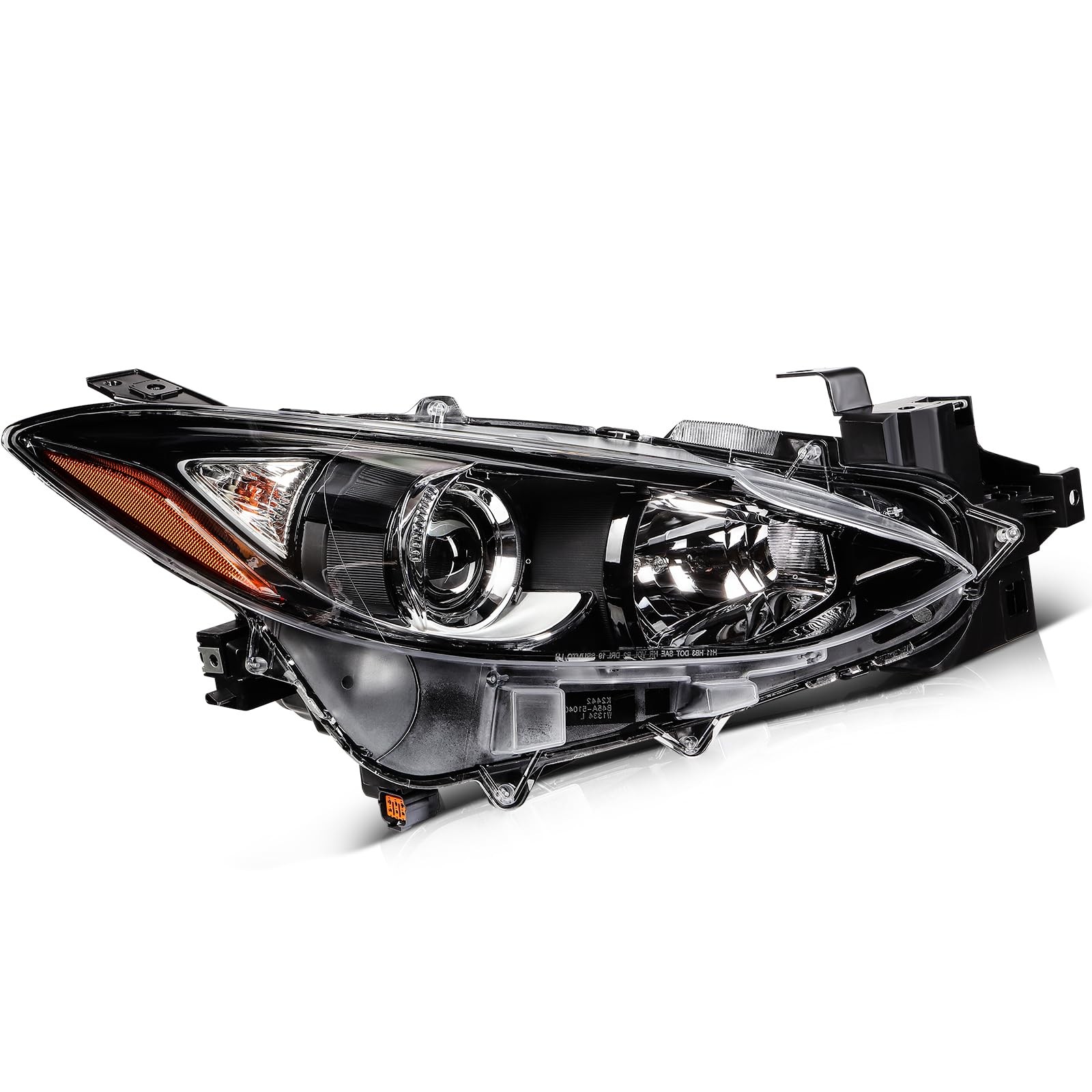 Headlight Assembly Right For Mazda 3 Sport 2014-2016