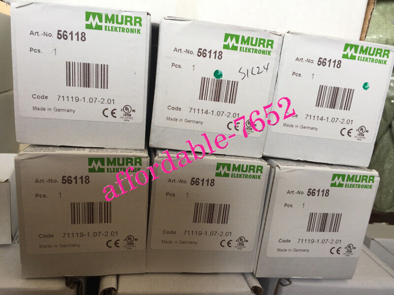 1PCS NEW MURR 56118 via DHL or FedEx