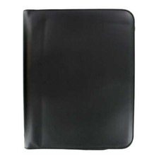 Filofax Quality Metropol A4 Zipped Folio with Rings in Classic Black Colour picture