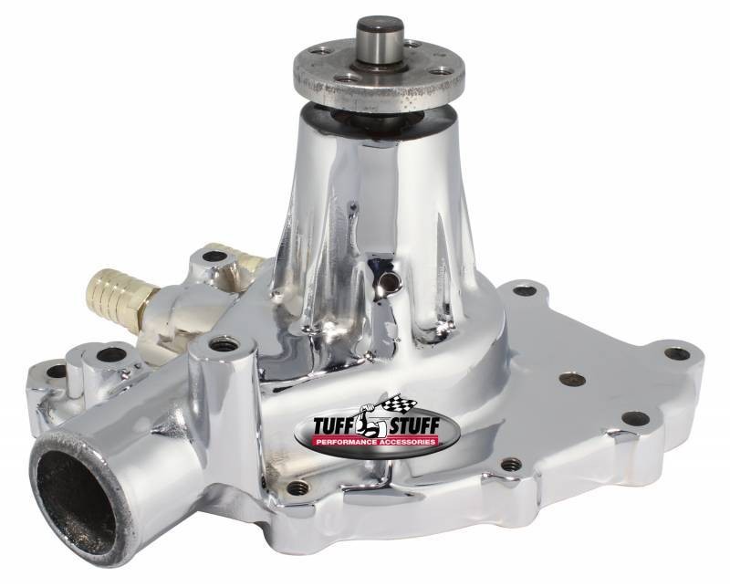 Small Block Ford Water Pump Chrome Plated–Compatible Replacement Small Block Ford Water Pump Chrome Plated–Compatible Replacement