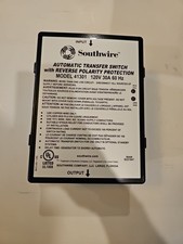 Southwire Automatic Transfer Switch With Reverse Polarity. Model 41301 picture