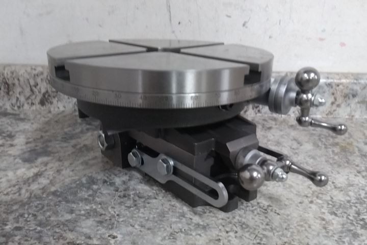 Brand Name 9634103 10 In Dia 0-90° Tilt Angle Rotary Tilting Cross Slide Table