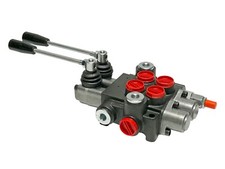 2 Spool Hydraulic Direction Control Valve Open Center 13 GPM 3600 PSI NEW     picture