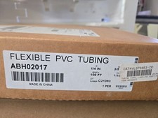 NOS Saint-Gobain Versilon ABH02017 PVC Tubing 1/4 ID 3/8 OD 100ft Lab picture