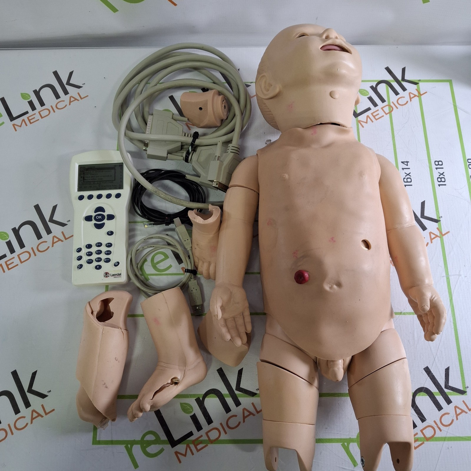 Laerdal Medical Nursing Baby VitalSim Infant Simulator Laerdal Medical Nursing Baby VitalSim Infant Simulator