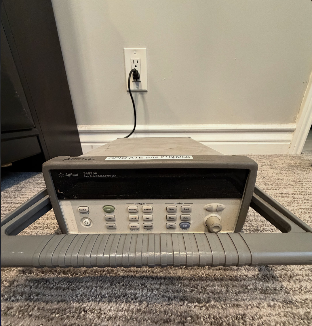 Agilent 34970A Data Acquisition Switch Unit Agilent 34970A Data Acquisition Switch Unit