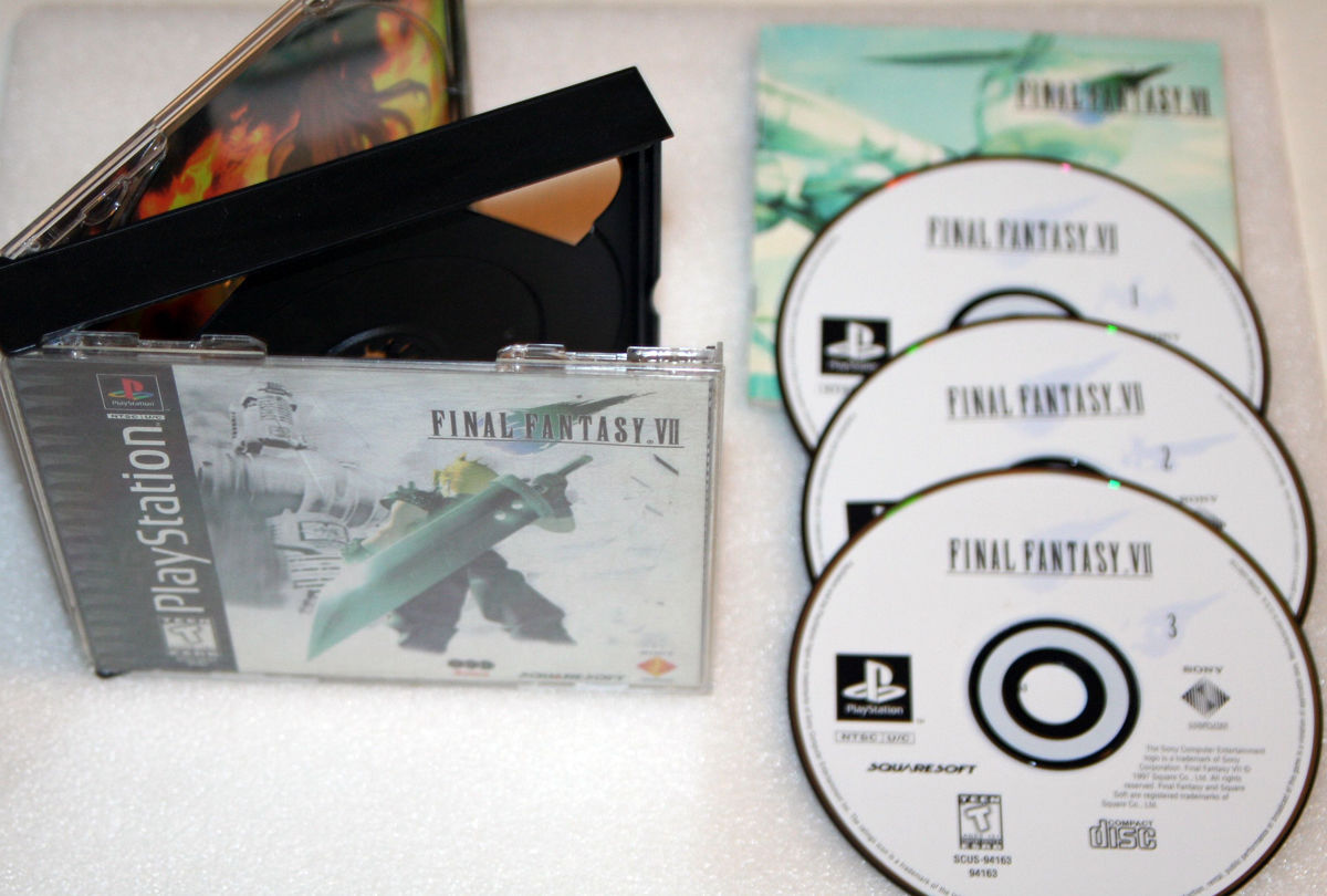 1 New High Quality Sony Playstation PS1 Final Fantasy VII Cases 1059Q/KC02PK CDA 1 New High Quality Sony Playstation PS1 Final Fantasy VII Cases 1059Q/KC02PK CDA