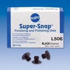 SHOFU Super Snap Finishing & Polishing 50 Disc Pack L506 BLACK COARSE picture