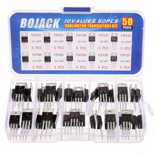 10 Values 50 Pcs Silicon Epitaxial Power Transistor Tip31c Tip32c Tip41c Tip42c picture
