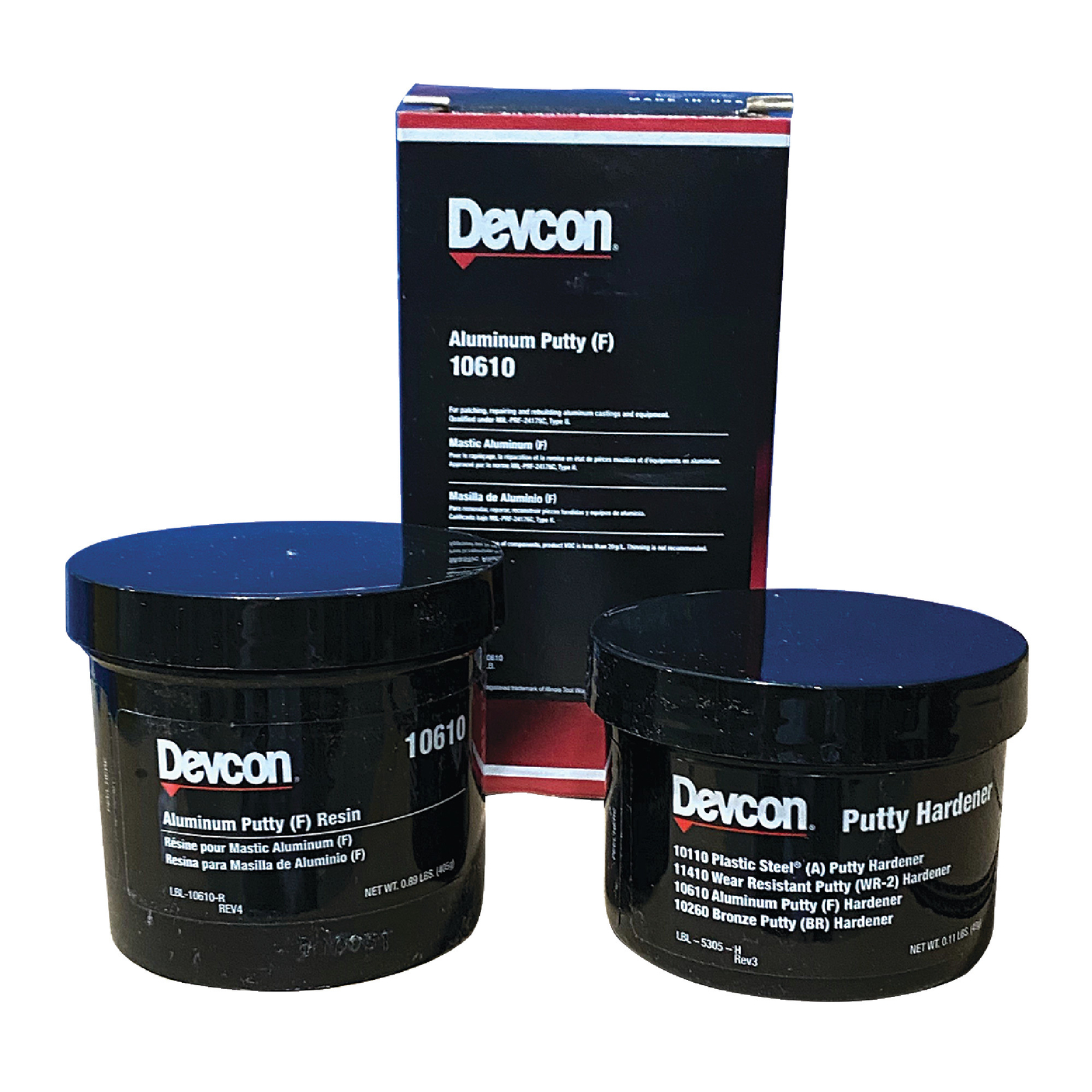Devcon 10610 1 Lb. Aluminum Putty (F) Devcon 10610 1 Lb. Aluminum Putty (F)