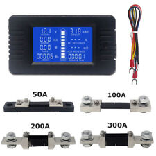 100-300A Volt Amp Multifunctional LCD DC Battery Monitor Meter Car Solar System picture