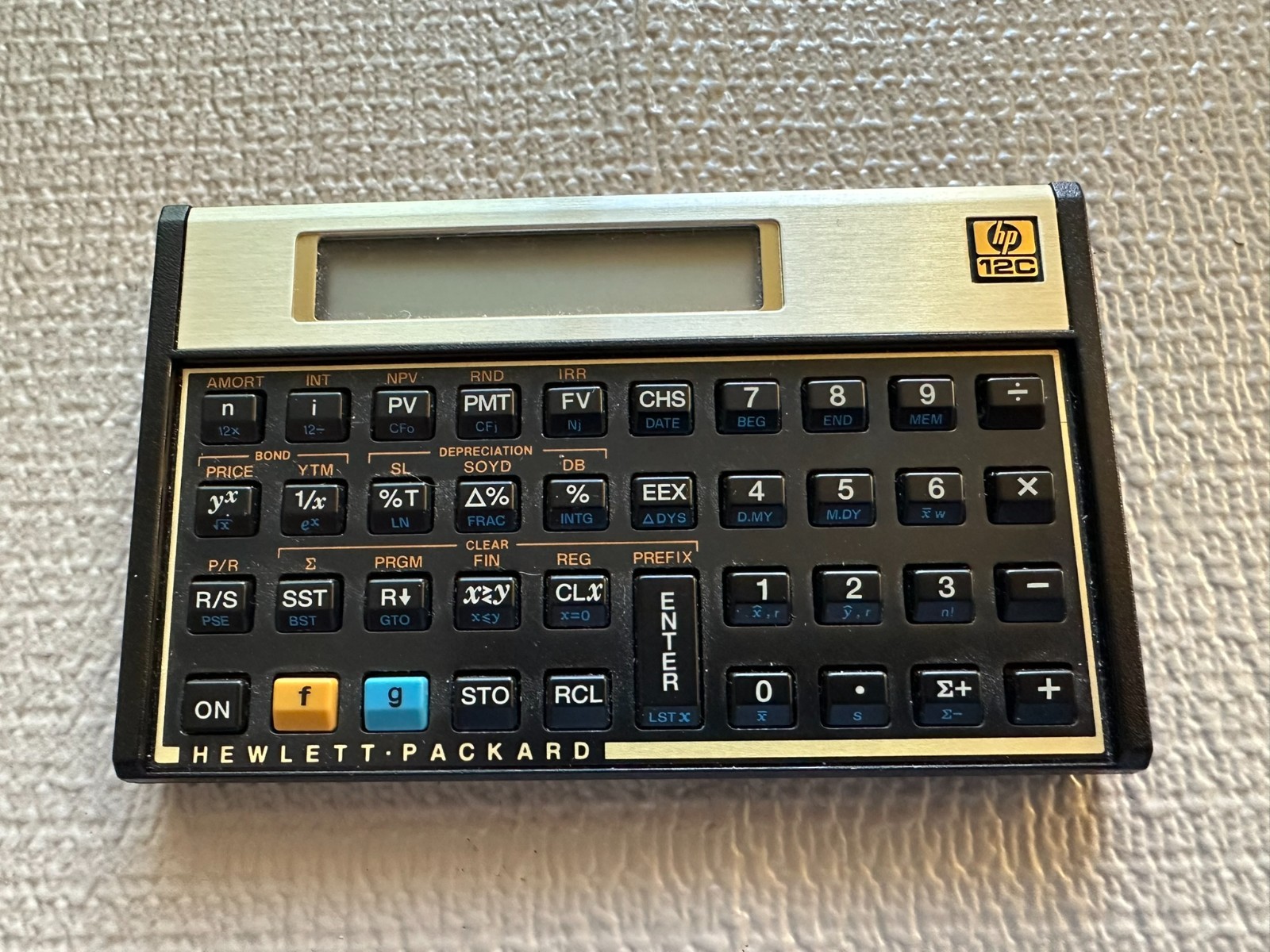 Vintage HP 12C Calculator HEWLETT-PACKARD - Tested Working Vintage HP 12C Calculator HEWLETT-PACKARD - Tested Working