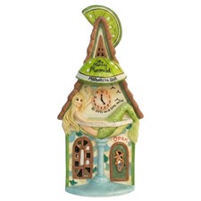 Blue Sky Clayworks The Merry Mermaid Margarita Bar Candle House, 4.25