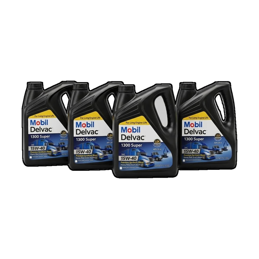 Mobil Delvac 1300 Super Diesel Engine oil 15W-40 - 4 Gallons Mobil Delvac 1300 Super Diesel Engine oil 15W-40 - 4 Gallons