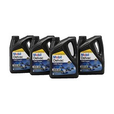 Mobil Delvac 1300 Super Diesel Engine oil 15W-40 - 4 Gallons picture