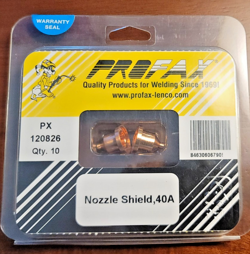 NEW Profax 120826 Nozzle Shield 10 Pack - 40A Made in Italy NEW Profax 120826 Nozzle Shield 10 Pack - 40A Made in Italy