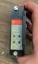 SQUARE D SOM-222 SERIES B CLASS 8884 OUTPUT MODULE 120/240VAC picture