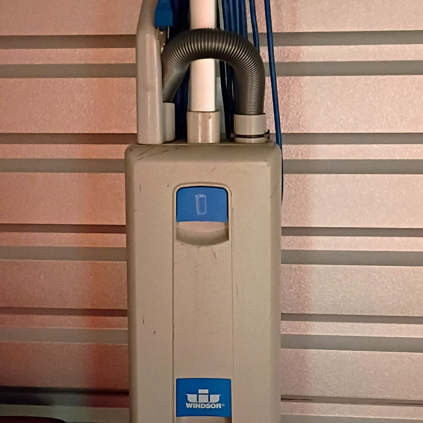 Windsor Sensor Commercial Upright Vacuum Cleaner - Gray/Blue Upright Vacuum
