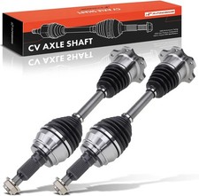 A-Premium Set of 2 Front CV Axle Shaft Assembly Compatible with Cadillac, Chevy picture