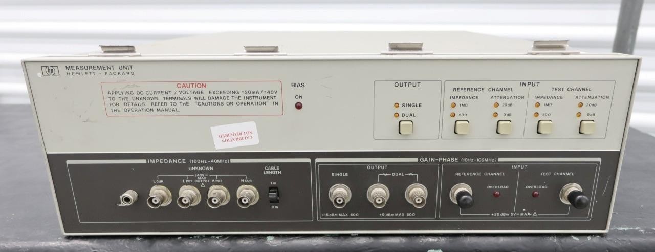 HP 4194A Impedance Gain-Phase Analyzer Measurement Unit Only HP 4194A Impedance Gain-Phase Analyzer Measurement Unit Only