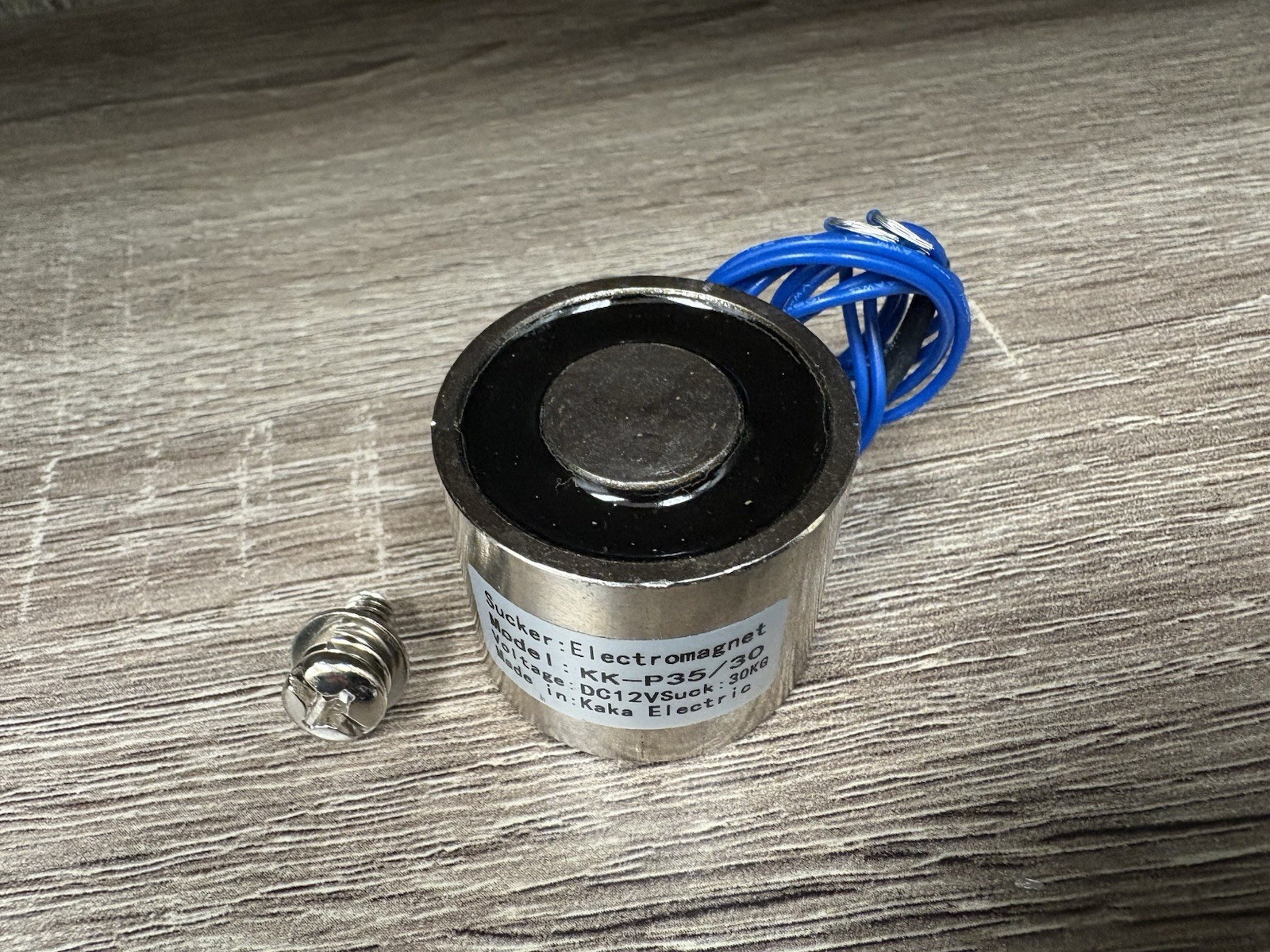36x DC 12V 30KG 66LB Electromagnet 35x30mm KK-P35/30 Holding Magnet – NEW 36x DC 12V 30KG 66LB Electromagnet 35x30mm KK-P35/30 Holding Magnet – NEW