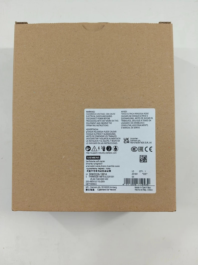 3RW3026-1BB14 1PCS Brand New Siemens 3RW3 026-1BB14 Quality Assurance Fast ship 3RW3026-1BB14 1PCS Brand New Siemens 3RW3 026-1BB14 Quality Assurance Fast ship