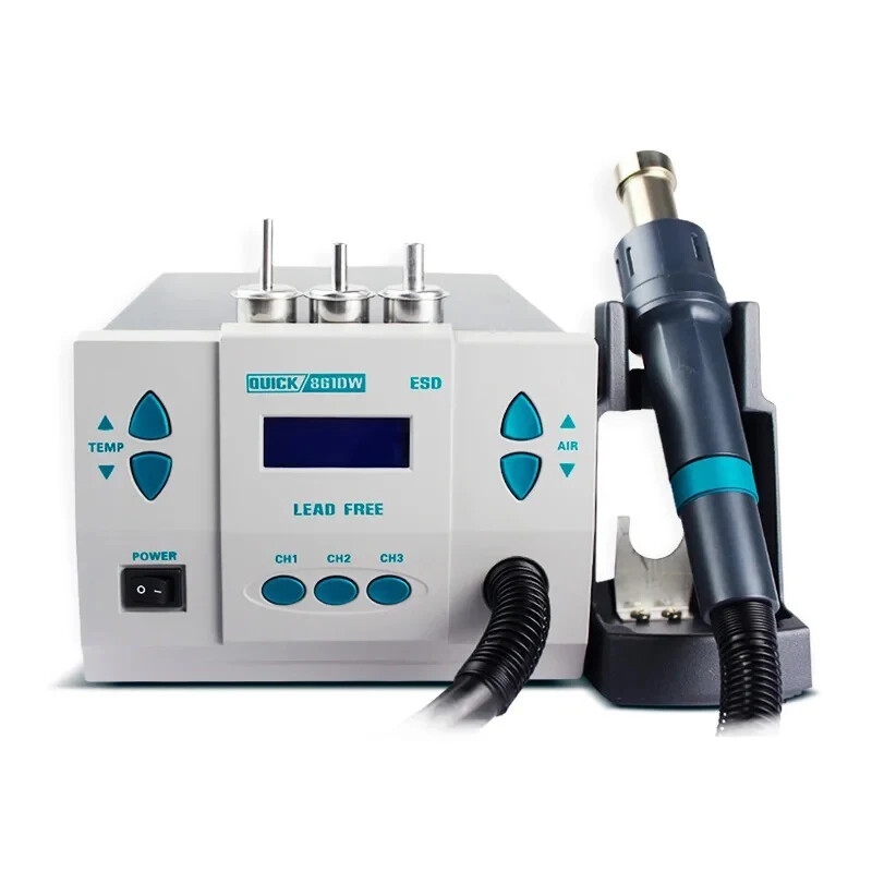 1000W quick 861dw professional hot air gun,quick 861 intelligent rework station 1000W quick 861dw professional hot air gun,quick 861 intelligent rework station