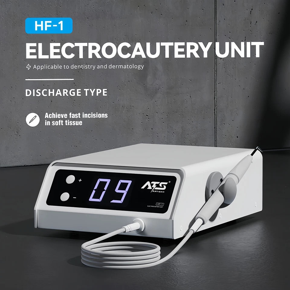 Electro Electrosurgery Unit Machine High Frequency Electric 9pcs Knife US Dental