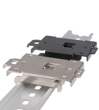 5pcs R99-12 DIN buckle Small SSR solid state relay 35mm rail mounting frame picture