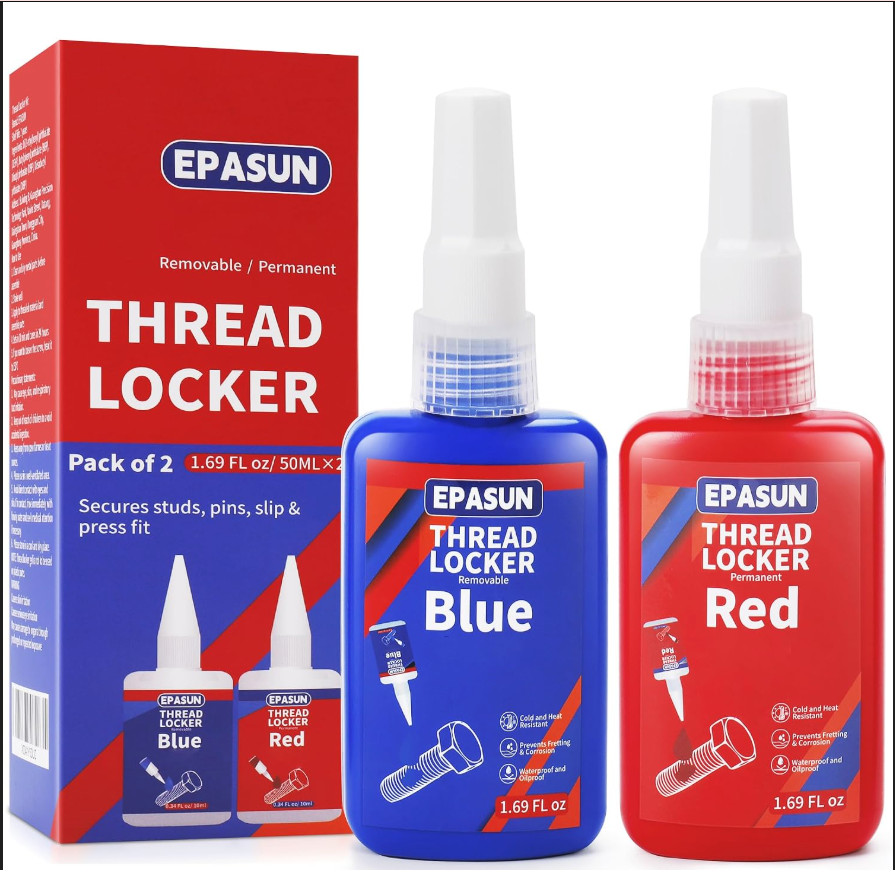 ThreadLocker 242 and 271, Thread Lock Medium and High Strength Lock Tight & Seal ThreadLocker 242 and 271, Thread Lock Medium and High Strength Lock Tight & Seal