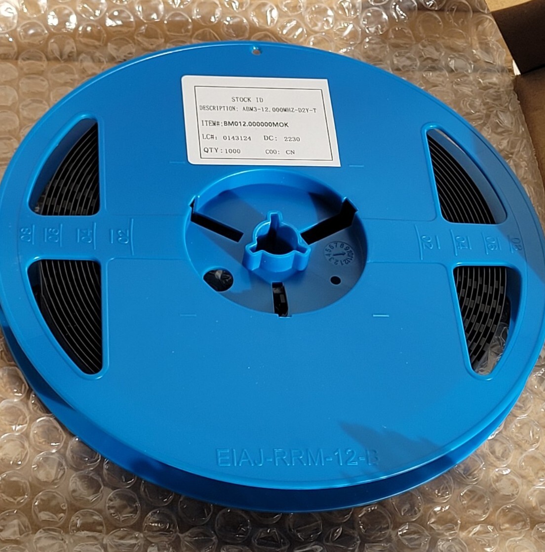 Abracon ABM3-12.000MHZ-D2Y-T Crystals 12.0 MHZ 18PF 60OHM QTY 1000 Abracon ABM3-12.000MHZ-D2Y-T Crystals 12.0 MHZ 18PF 60OHM QTY 1000