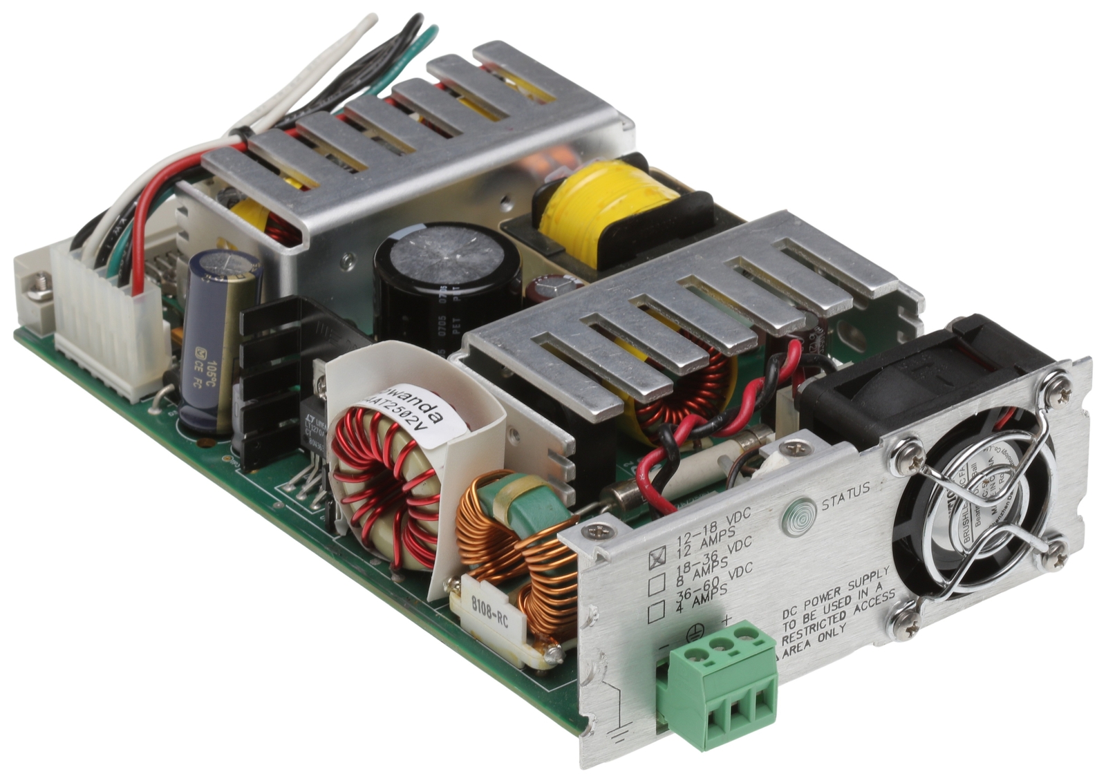 Symmetricom XLi 12V - 18V DC Input Dual Redundant Power Supply Module Microsemi Symmetricom XLi 12V - 18V DC Input Dual Redundant Power Supply Module Microsemi