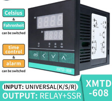 Digital Display Thermostat Time Temperature Controller XMTD608 1300C Dual Output picture