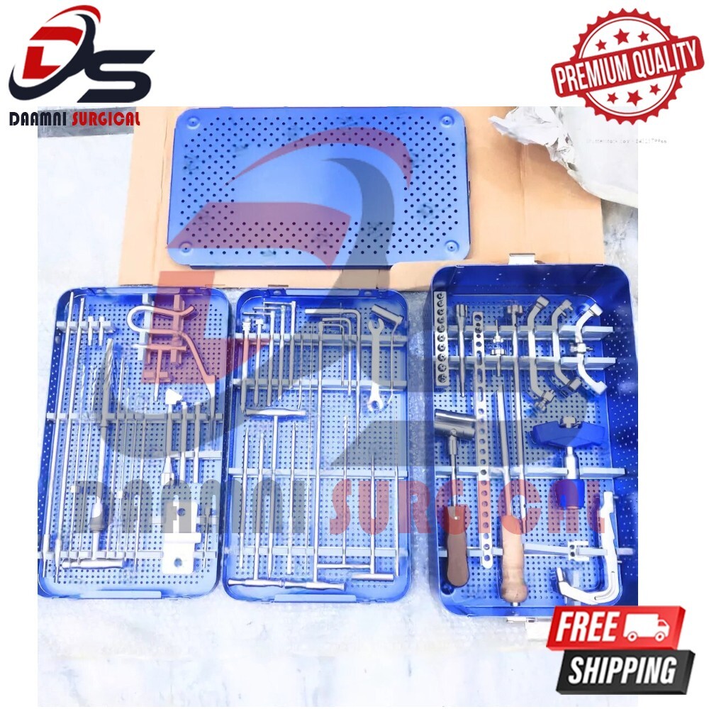 Tibia Expert Nails Instrument Set with Sterilization Box Excellent Quality Tibia Expert Nails Instrument Set with Sterilization Box Excellent Quality