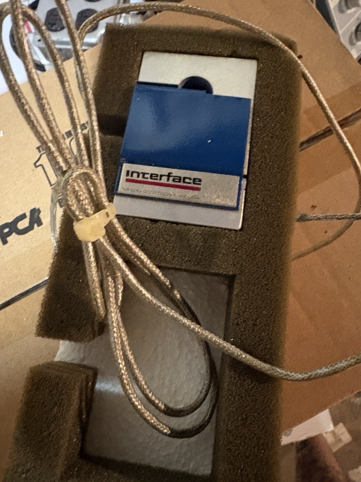 Interface SM-100 100 LB Load Cell Force Sensor B7770 w/ Cable USA Interface SM-100 100 LB Load Cell Force Sensor B7770 w/ Cable USA