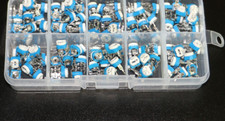 100PCS/Box RM065 10 Value Carbon Film Horizontal Trimpot Potentiometer Kit picture