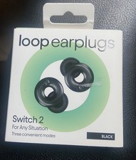 Loop Switch 2 Earplugs Brand New Black picture